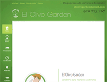 Tablet Screenshot of elolivogarden.com